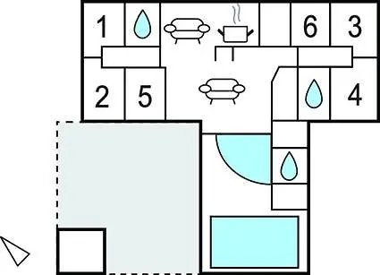 Lovely Waterfront Pool House 12 Persons * Bøtø By